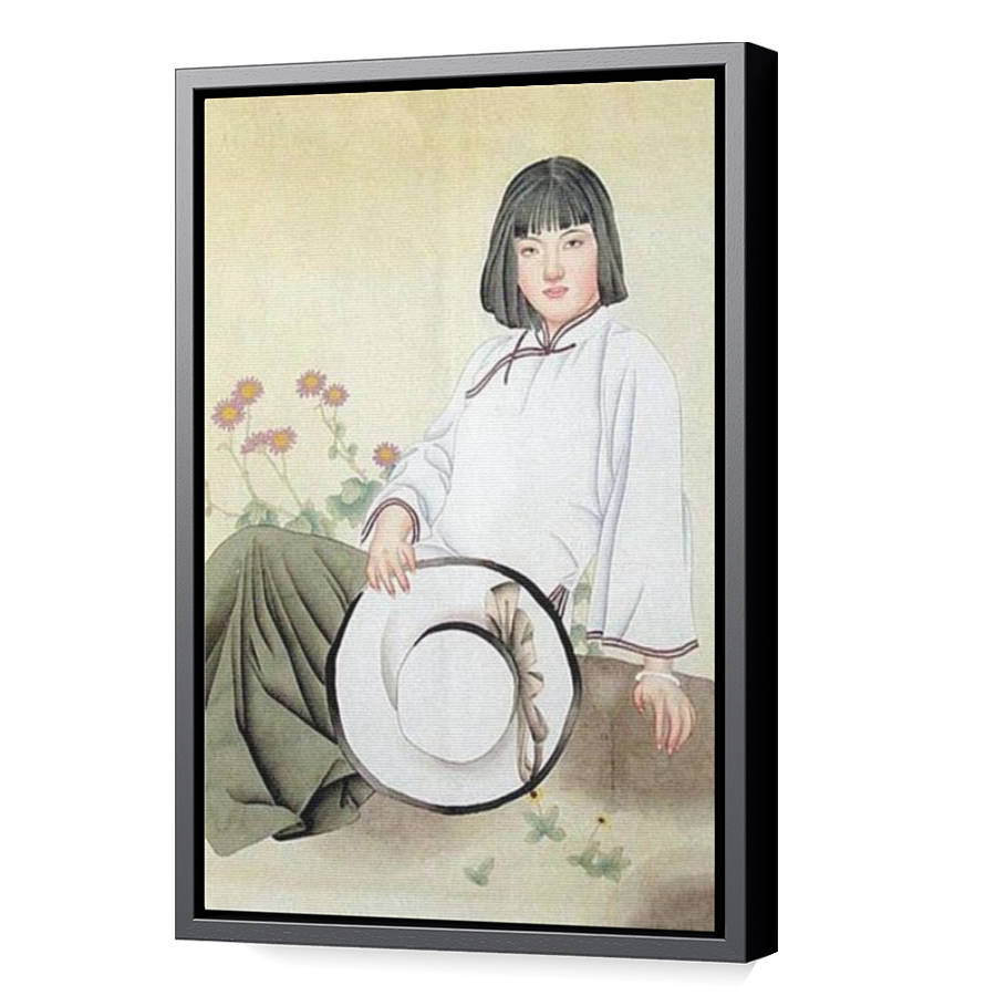 Thumbnail for Canvas - Black Floating Frame