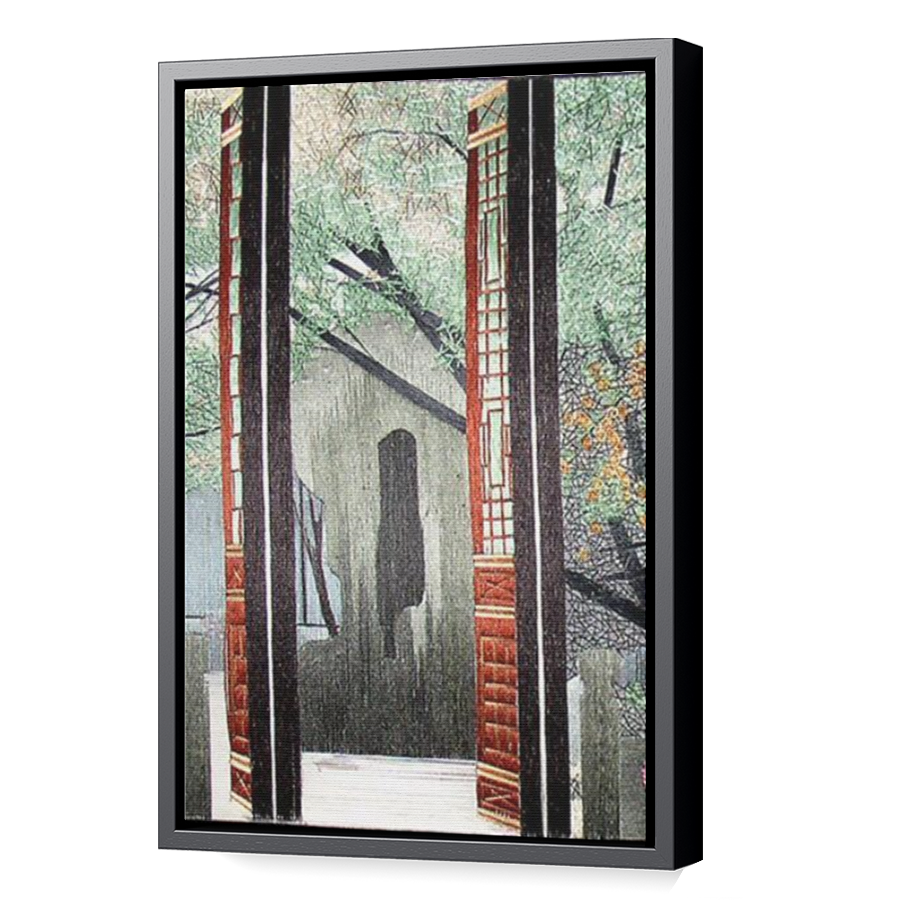 Thumbnail for Canvas - Black Floating Frame