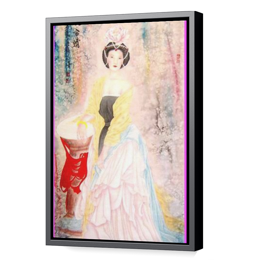 Thumbnail for Canvas - Black Floating Frame
