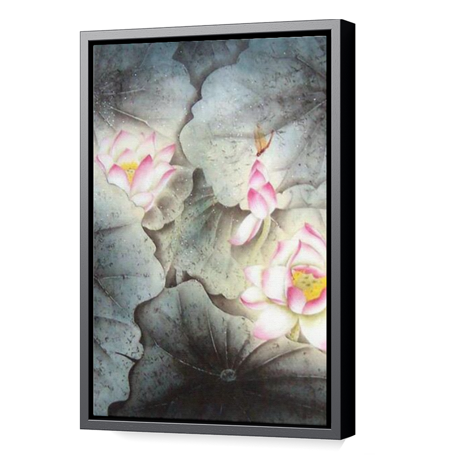 Thumbnail for Canvas - Black Floating Frame