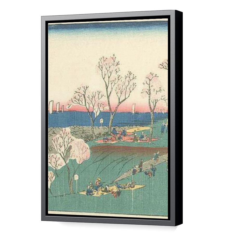Thumbnail for Canvas - Black Floating Frame