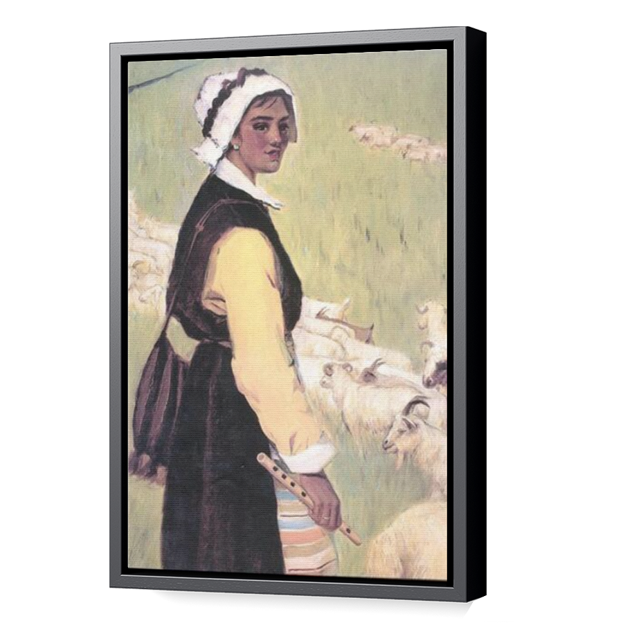 Thumbnail for Canvas - Black Floating Frame