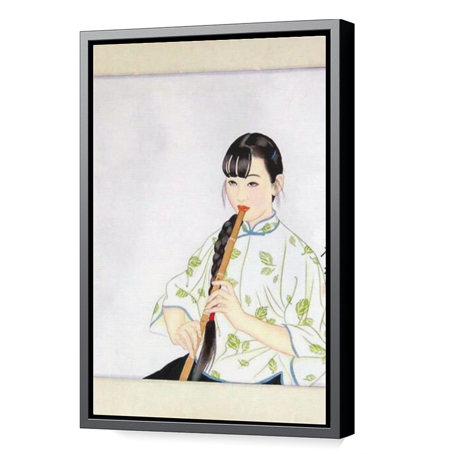 Thumbnail for Canvas - Black Floating Frame