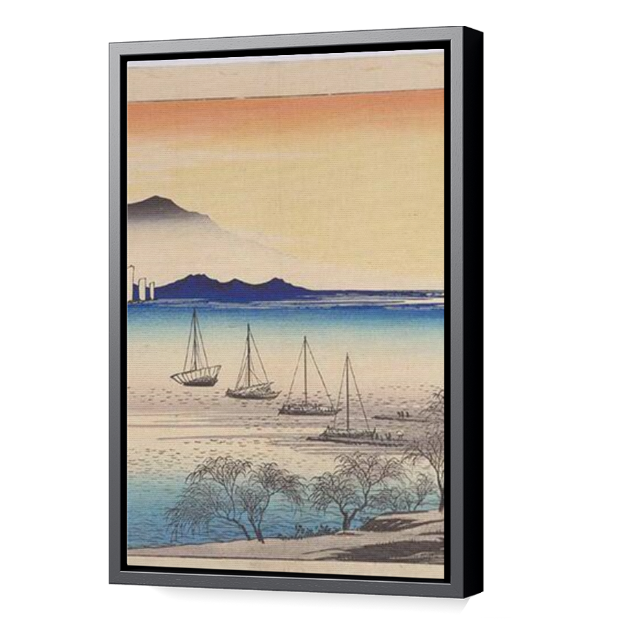 Thumbnail for Canvas - Black Floating Frame