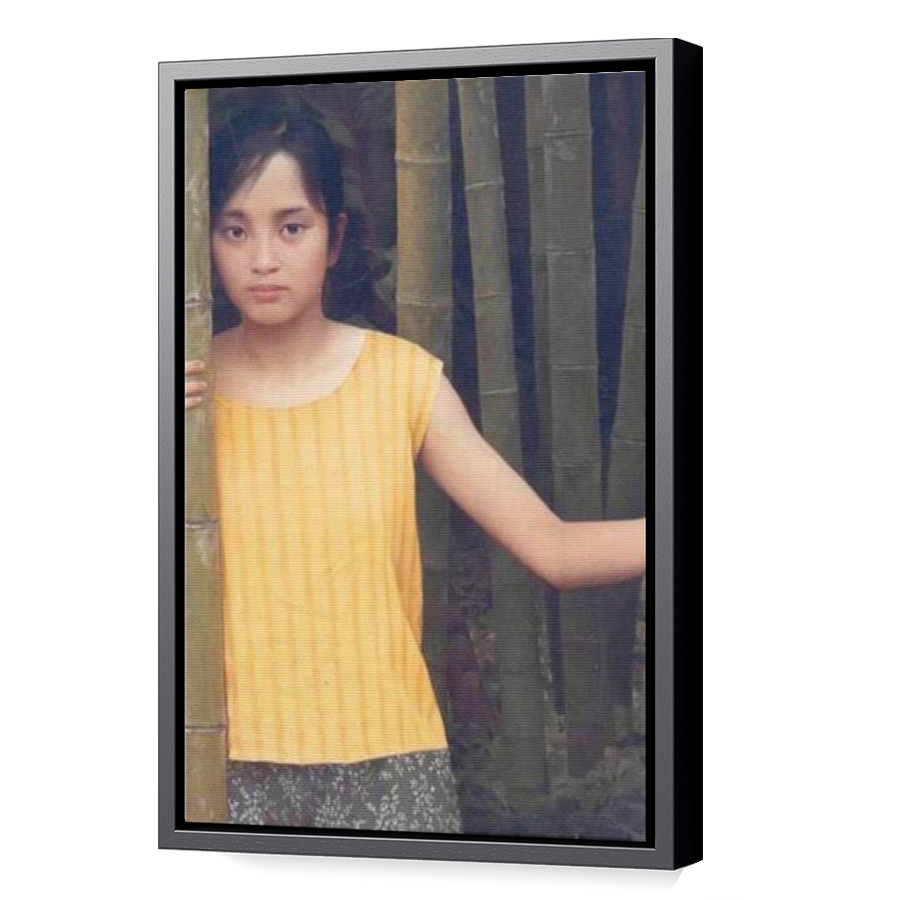 Thumbnail for Canvas - Black Floating Frame