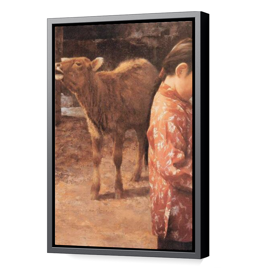 Thumbnail for Canvas - Black Floating Frame