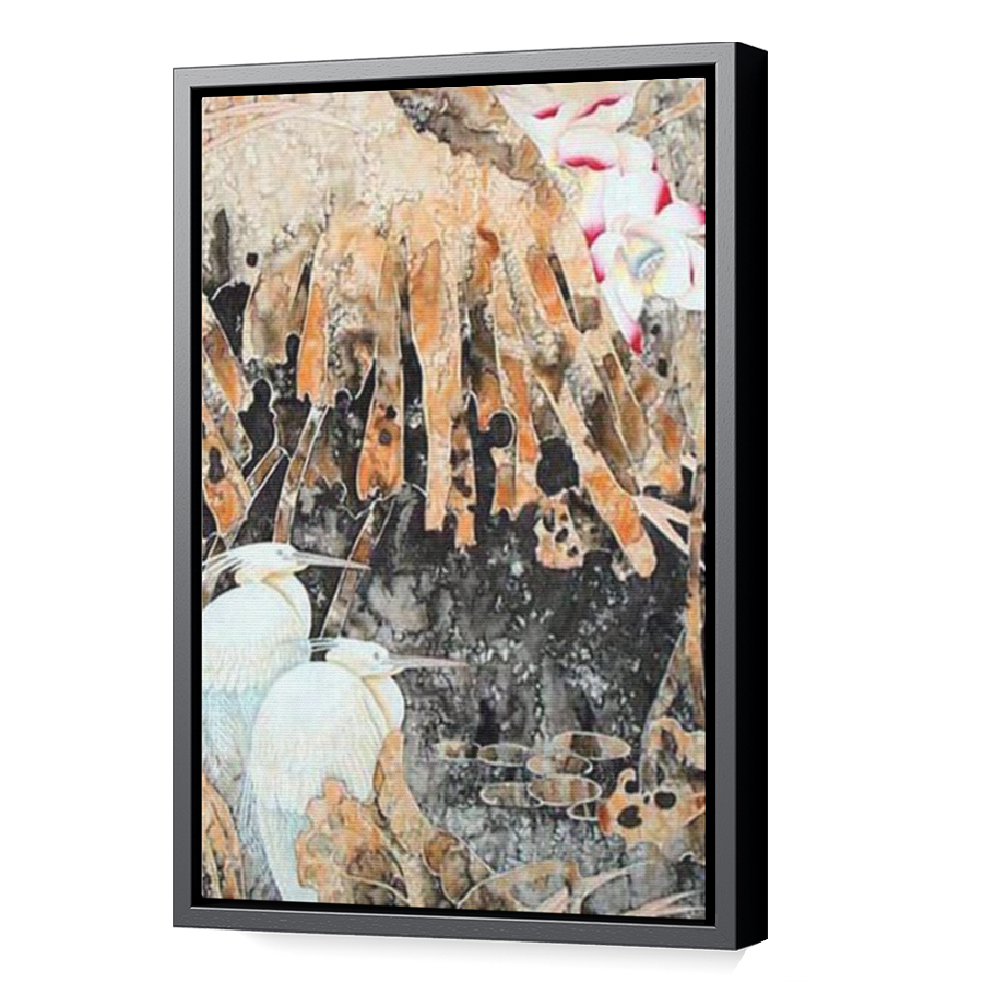 Thumbnail for Canvas - Black Floating Frame