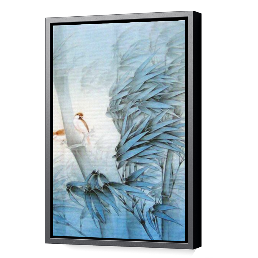 Thumbnail for Canvas - Black Floating Frame
