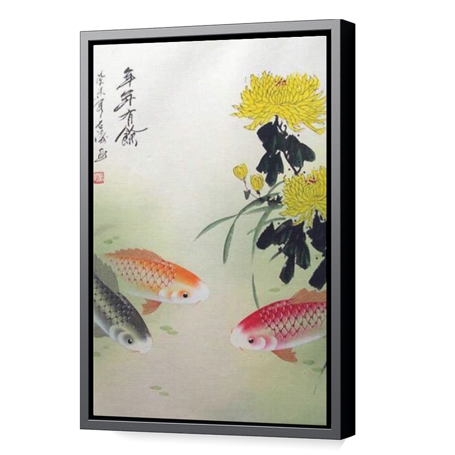 Thumbnail for Canvas - Black Floating Frame