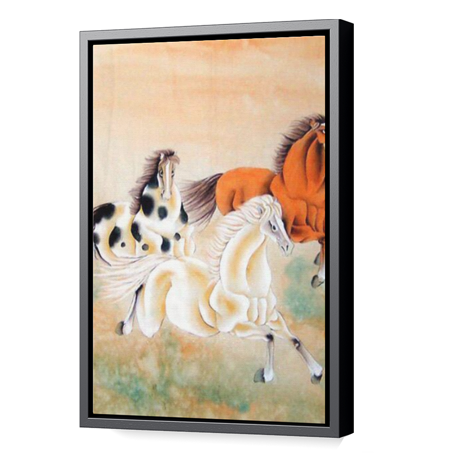 Thumbnail for Canvas - Black Floating Frame