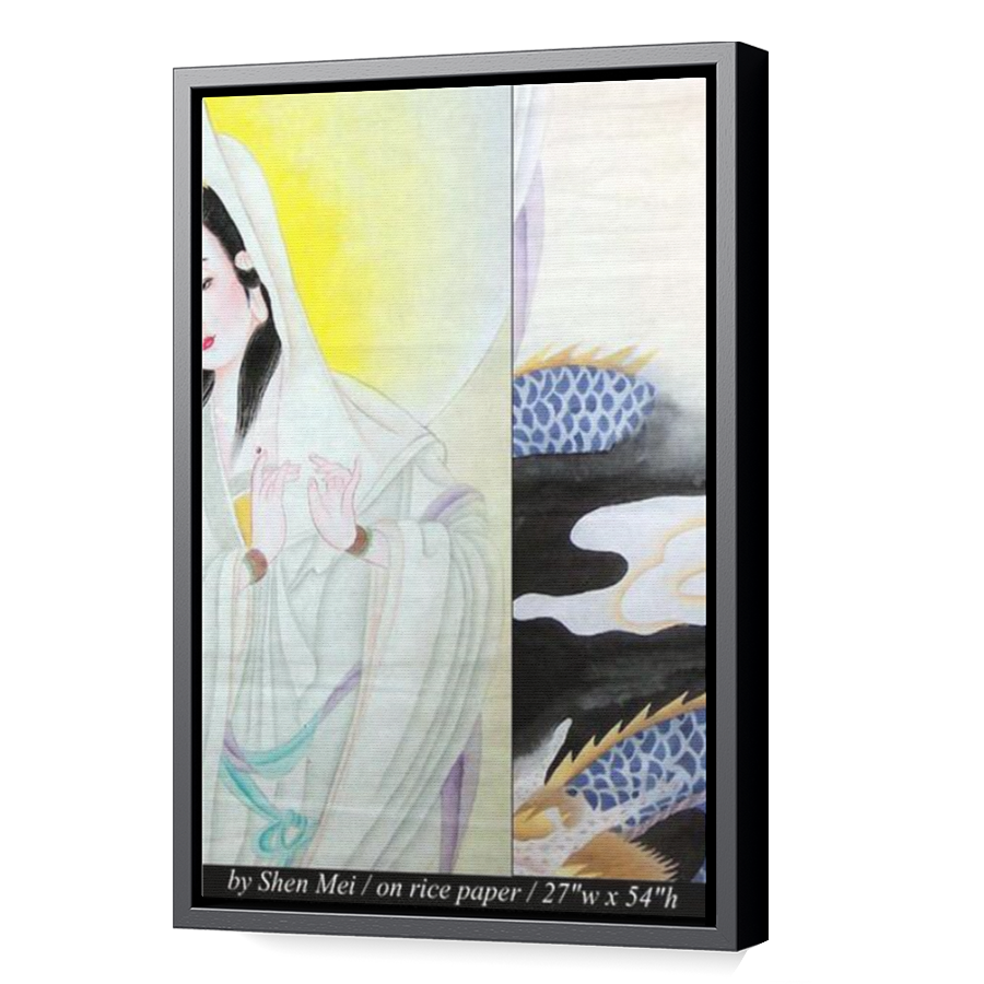 Thumbnail for Canvas - Black Floating Frame