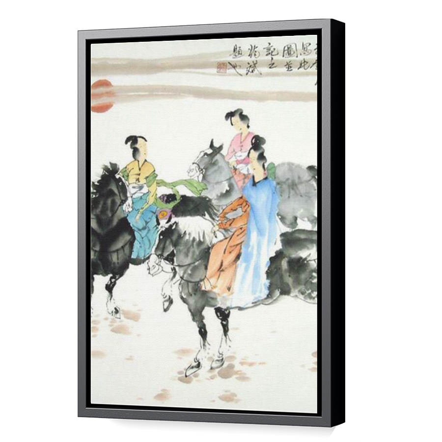 Thumbnail for Canvas - Black Floating Frame