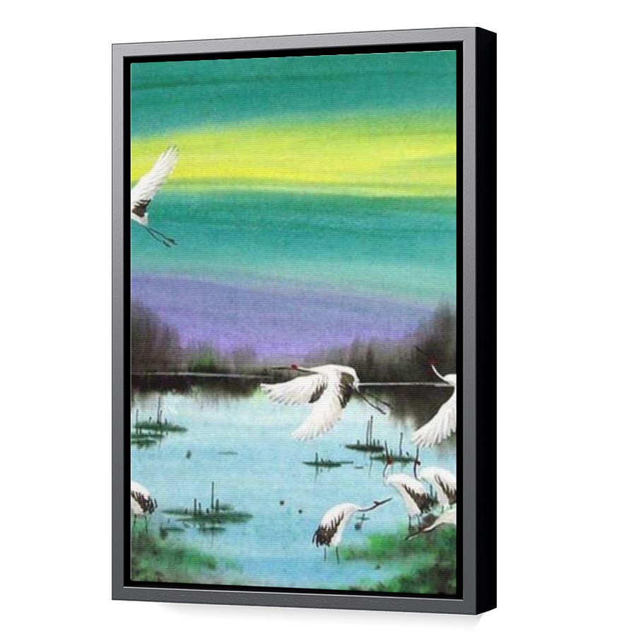Thumbnail for Canvas - Black Floating Frame