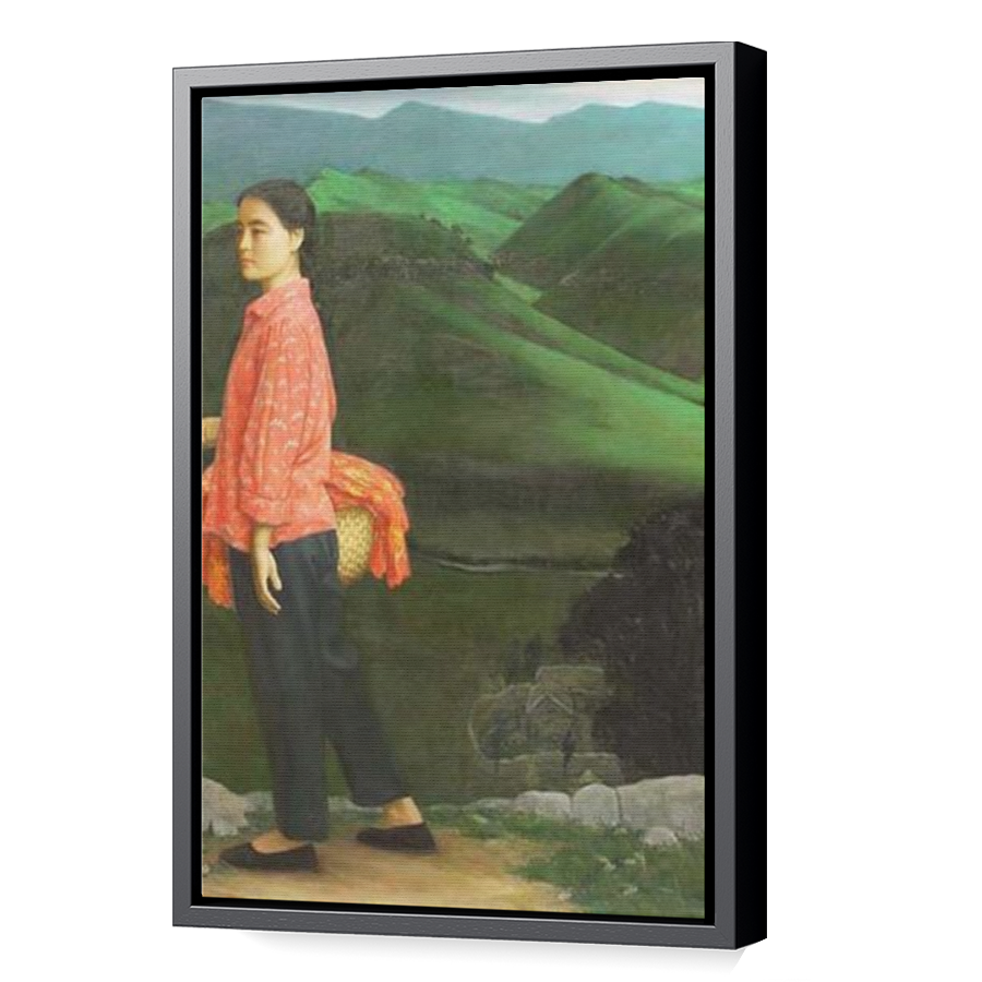 Thumbnail for Canvas - Black Floating Frame