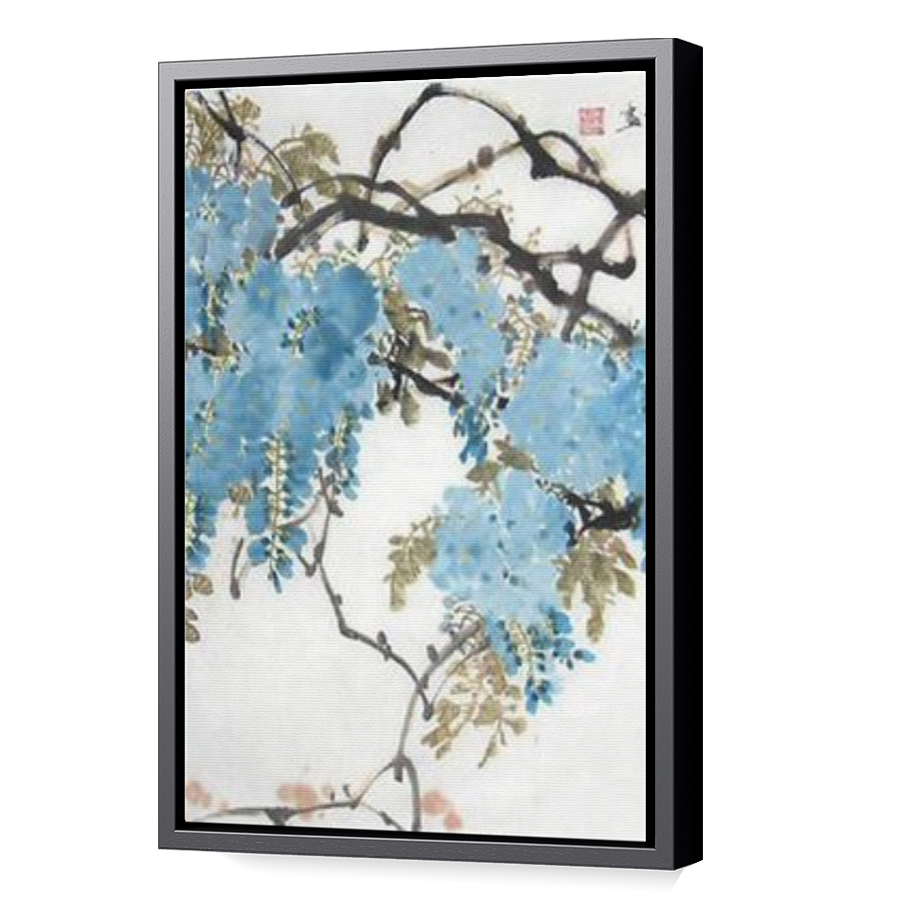 Thumbnail for Canvas - Black Floating Frame