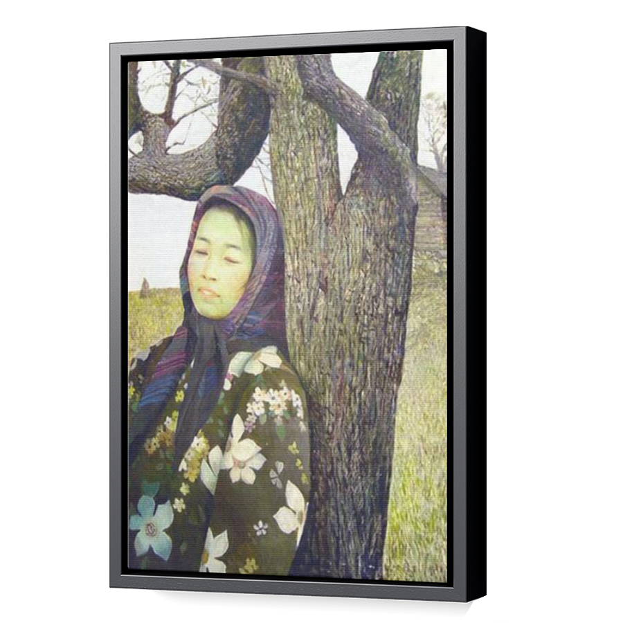 Thumbnail for Canvas - Black Floating Frame