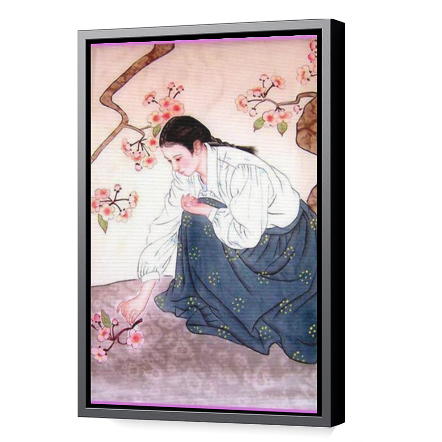Thumbnail for Canvas - Black Floating Frame