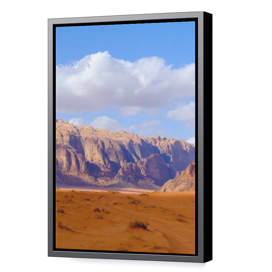 Thumbnail for Canvas - Black Floating Frame