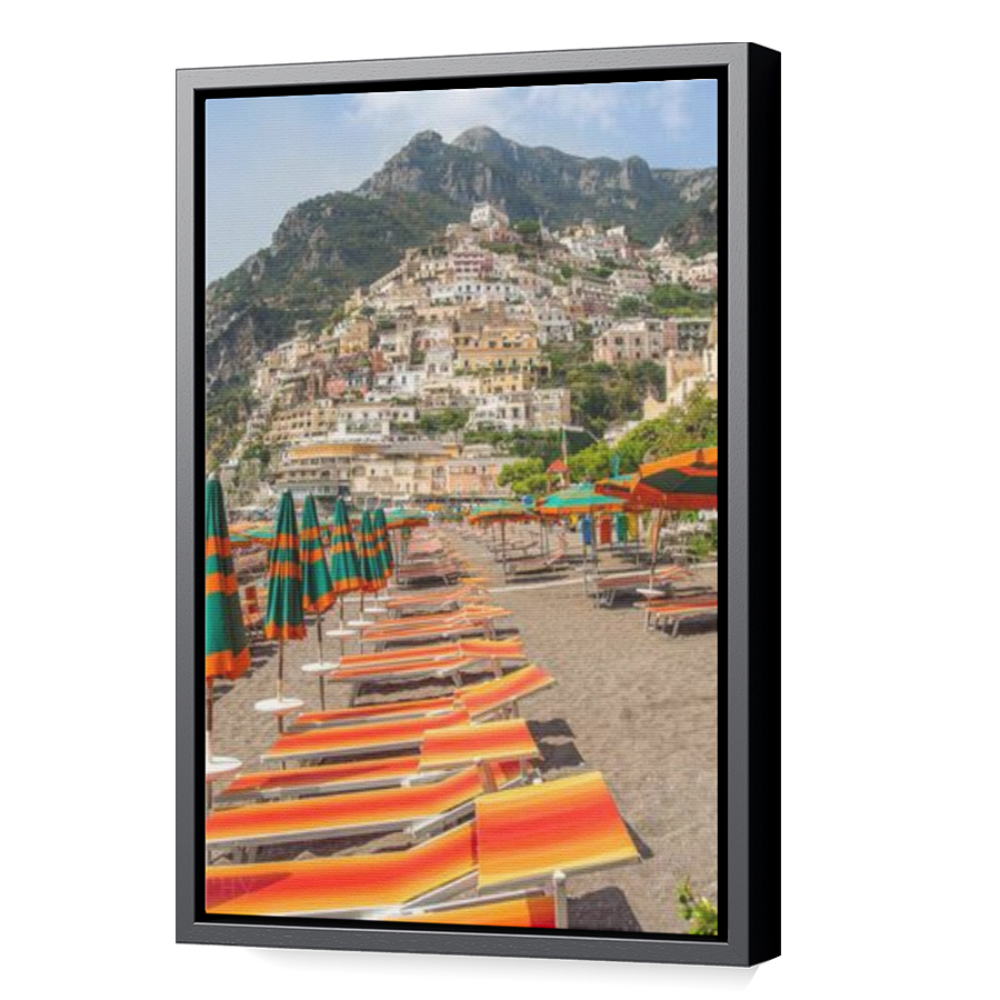 Thumbnail for Canvas - Black Floating Frame