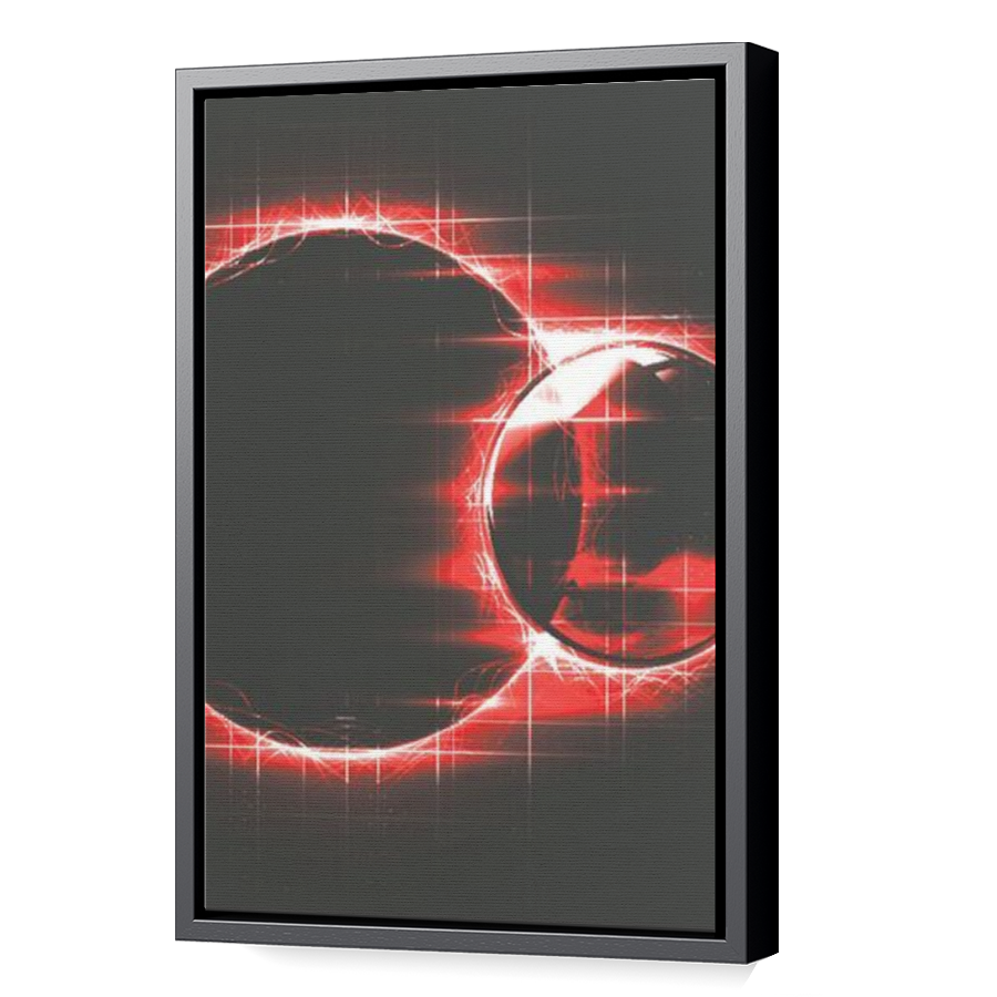 Thumbnail for Canvas - Black Floating Frame