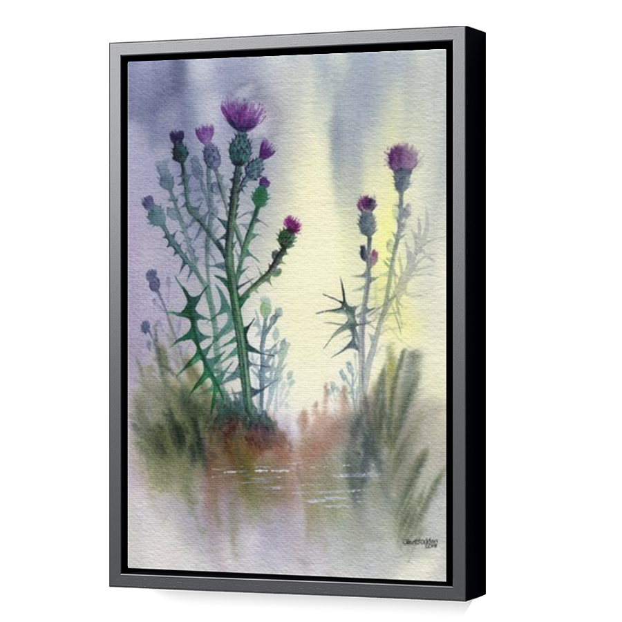 Thumbnail for Canvas - Black Floating Frame