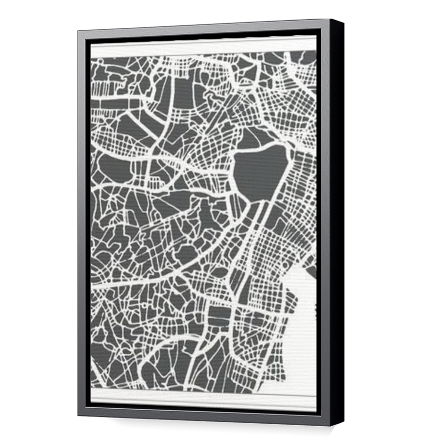 Thumbnail for Canvas - Black Floating Frame