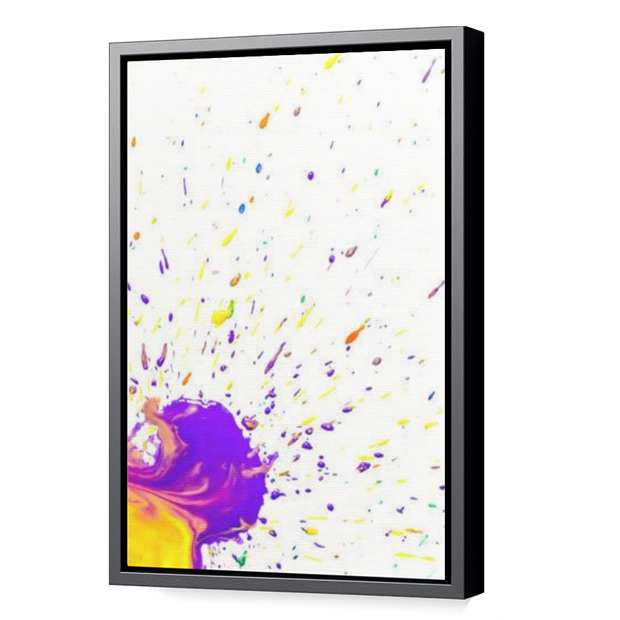 Thumbnail for Canvas - Black Floating Frame