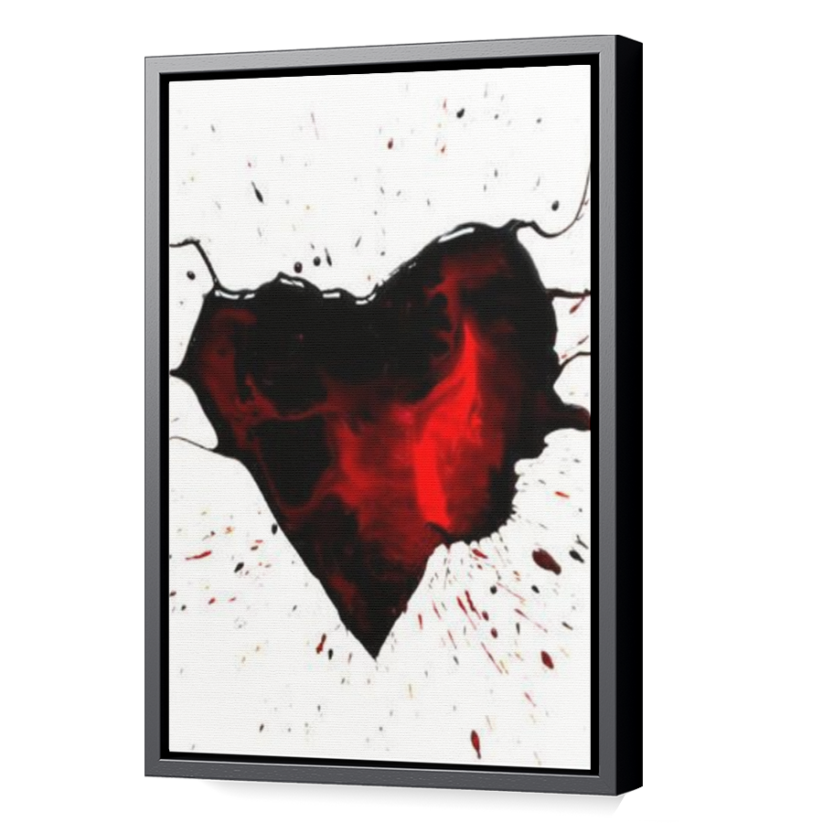 Thumbnail for Canvas - Black Floating Frame