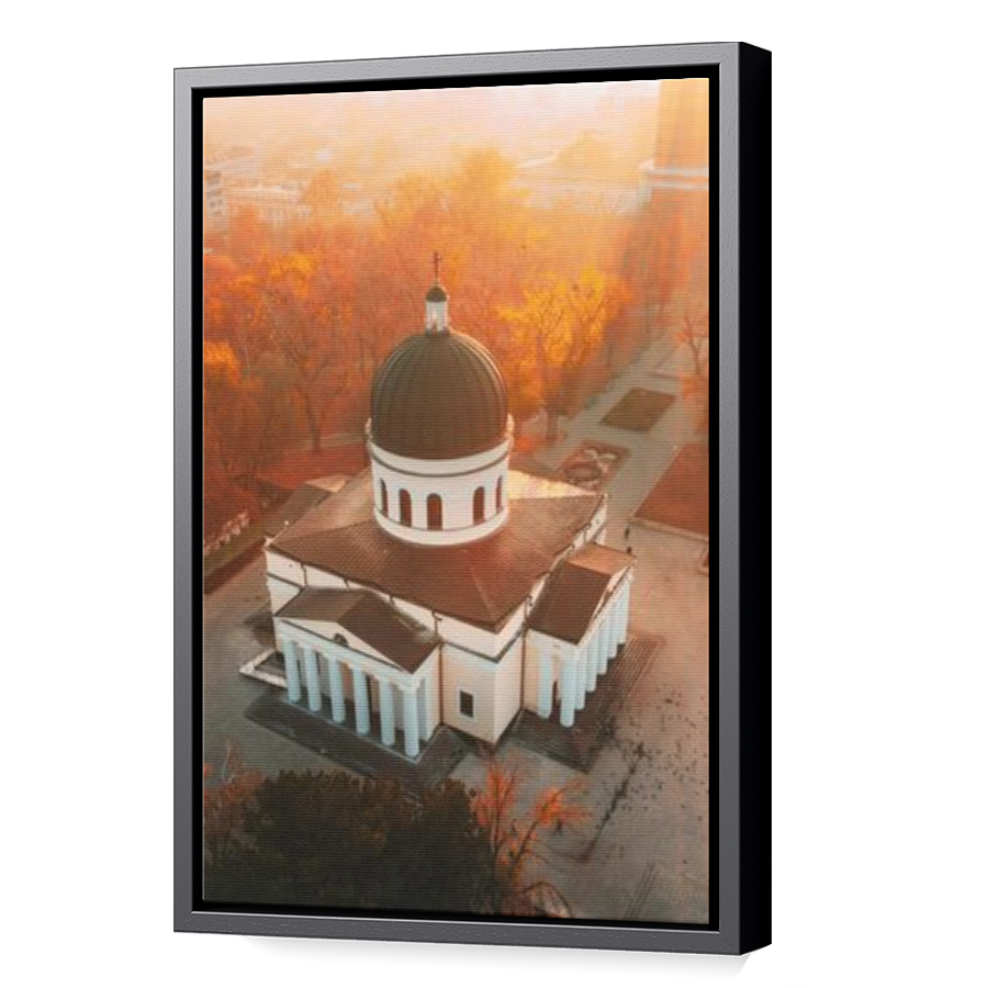 Thumbnail for Canvas - Black Floating Frame