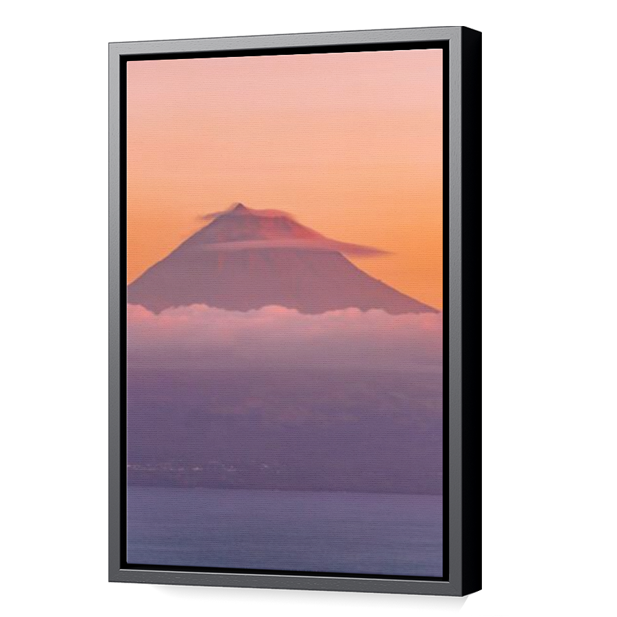 Thumbnail for Canvas - Black Floating Frame