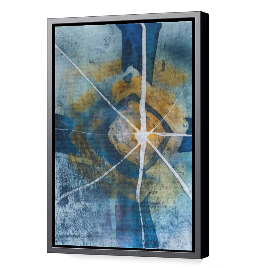 Thumbnail for Canvas - Black Floating Frame