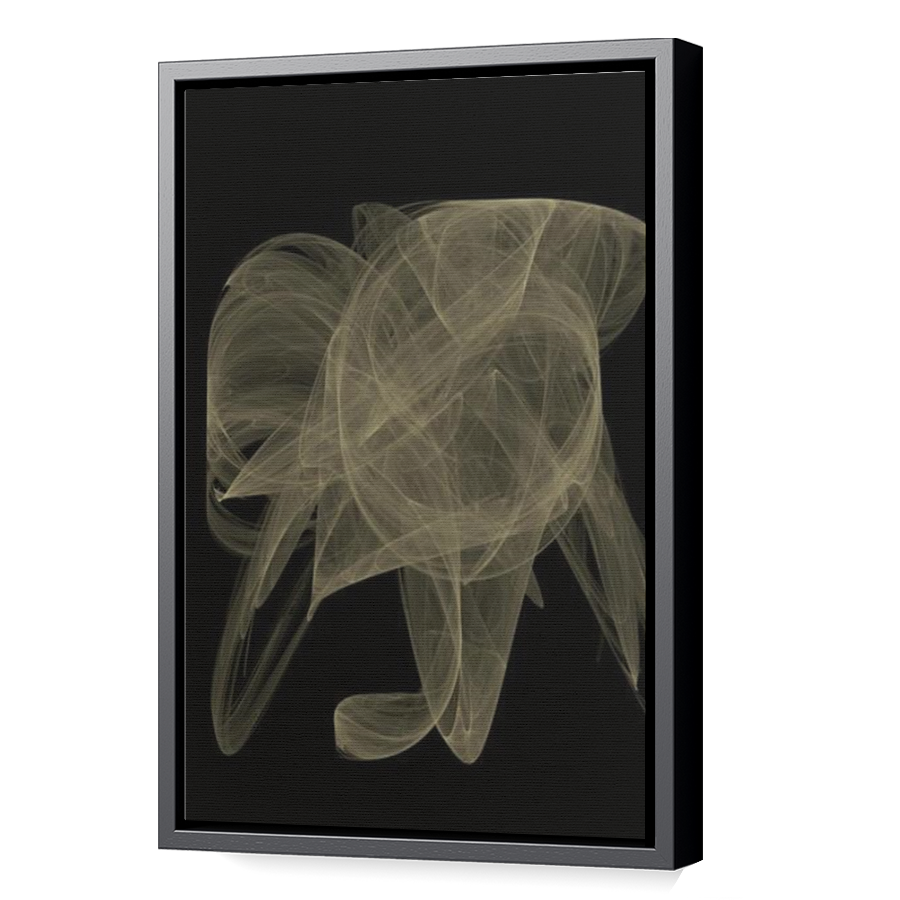 Thumbnail for Canvas - Black Floating Frame