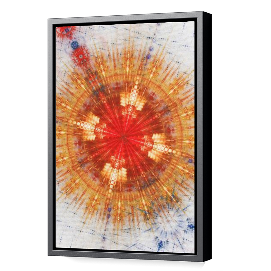 Thumbnail for Canvas - Black Floating Frame