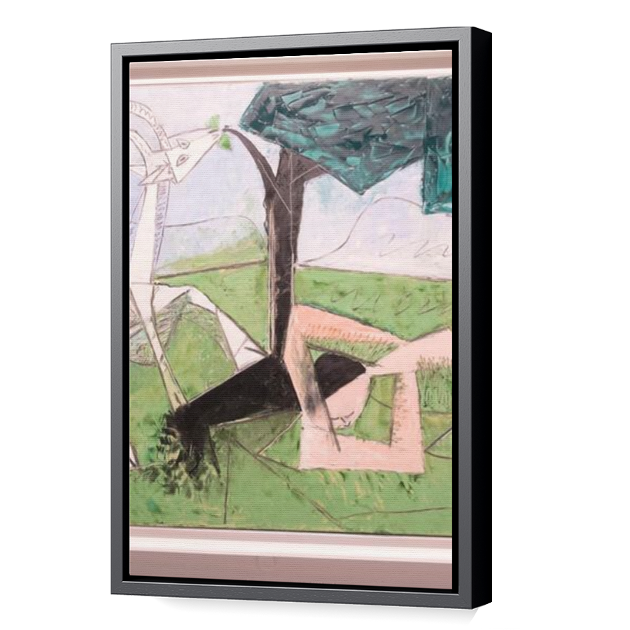 Thumbnail for Canvas - Black Floating Frame