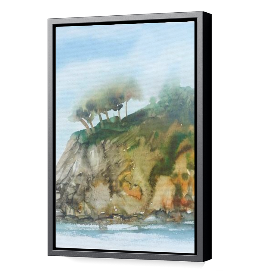 Thumbnail for Canvas - Black Floating Frame