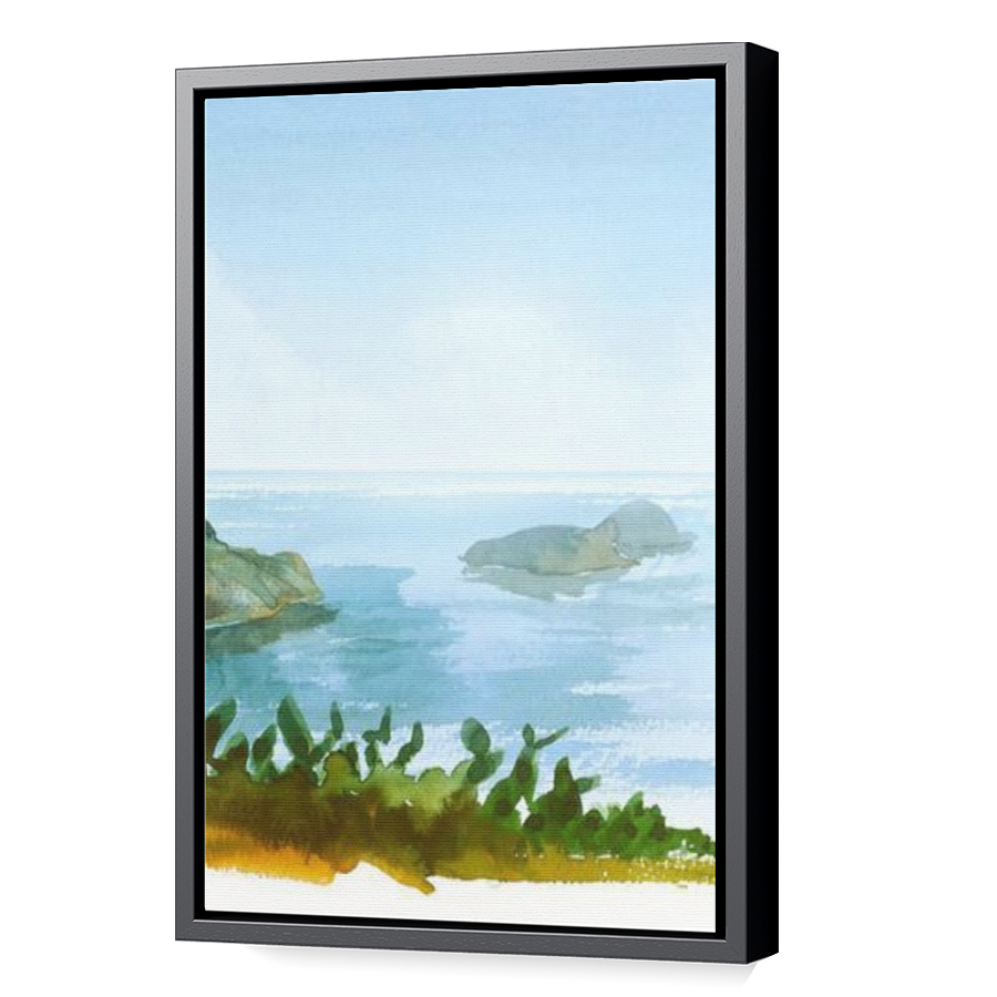 Thumbnail for Canvas - Black Floating Frame
