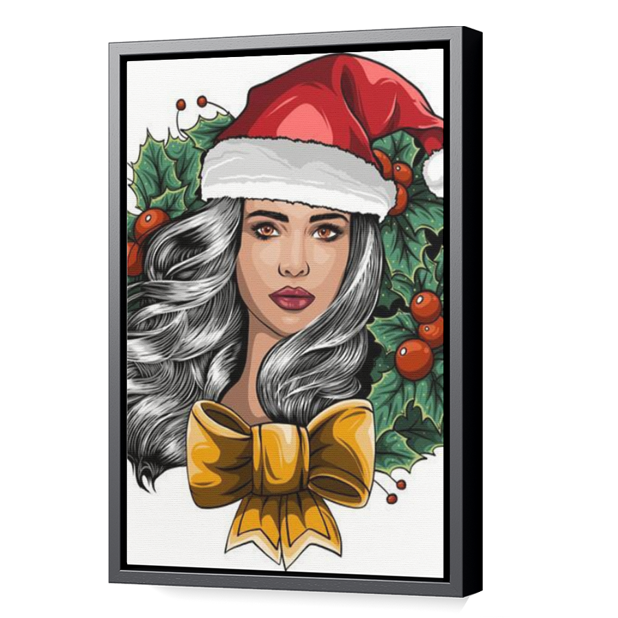 Thumbnail for Canvas - Black Floating Frame