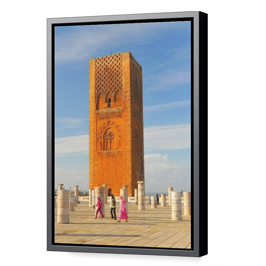 Thumbnail for Canvas - Black Floating Frame