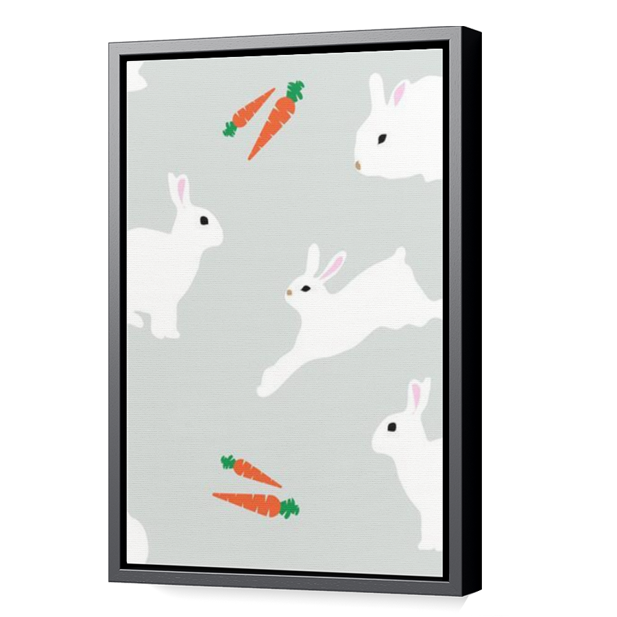 Thumbnail for Canvas - Black Floating Frame