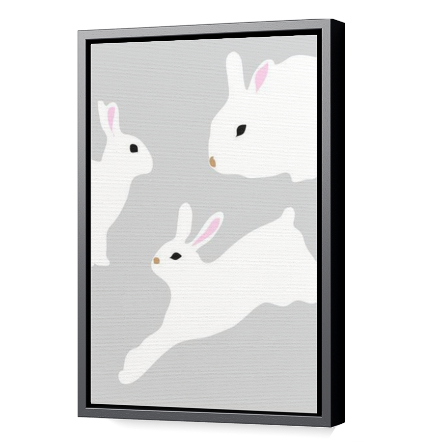 Thumbnail for Canvas - Black Floating Frame