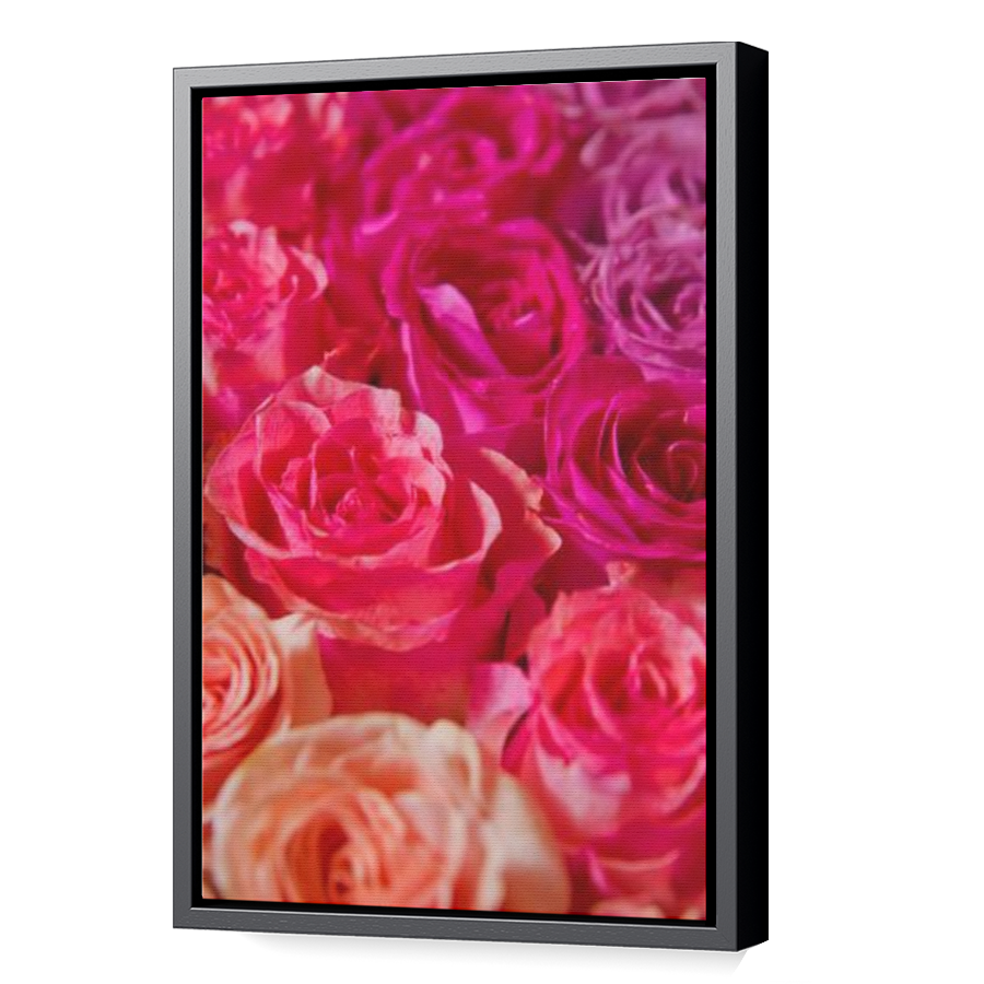 Thumbnail for Canvas - Black Floating Frame