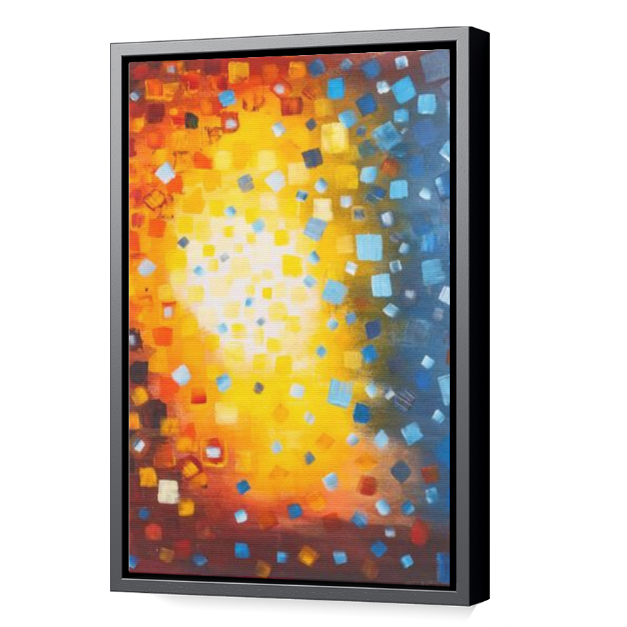 Thumbnail for Canvas - Black Floating Frame
