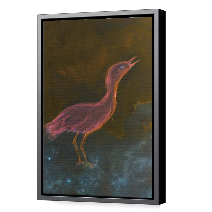 Thumbnail for Canvas - Black Floating Frame
