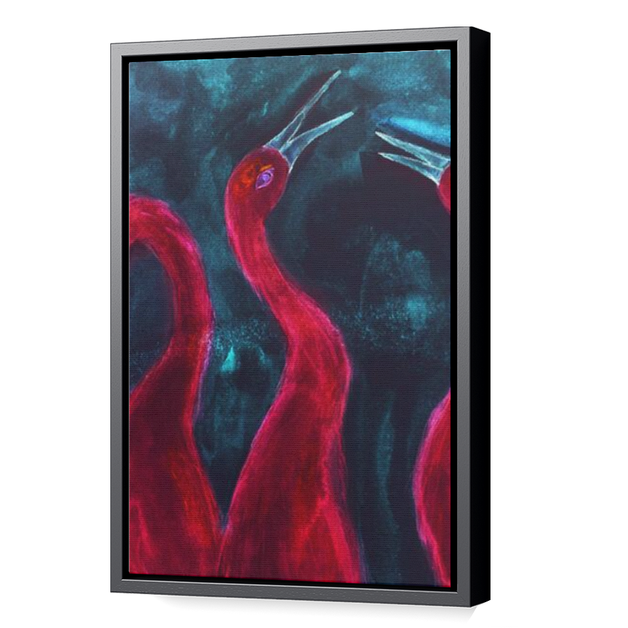 Thumbnail for Canvas - Black Floating Frame