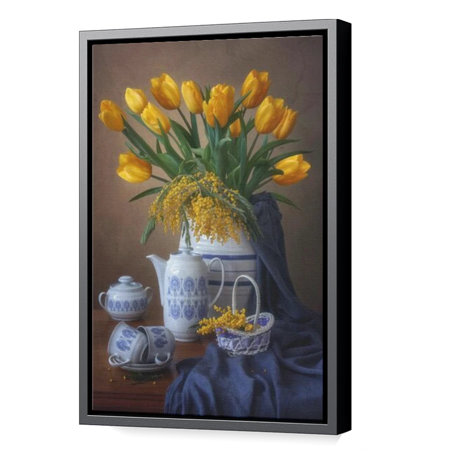 Thumbnail for Canvas - Black Floating Frame