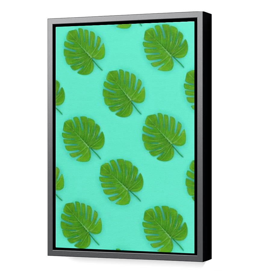 Thumbnail for Canvas - Black Floating Frame