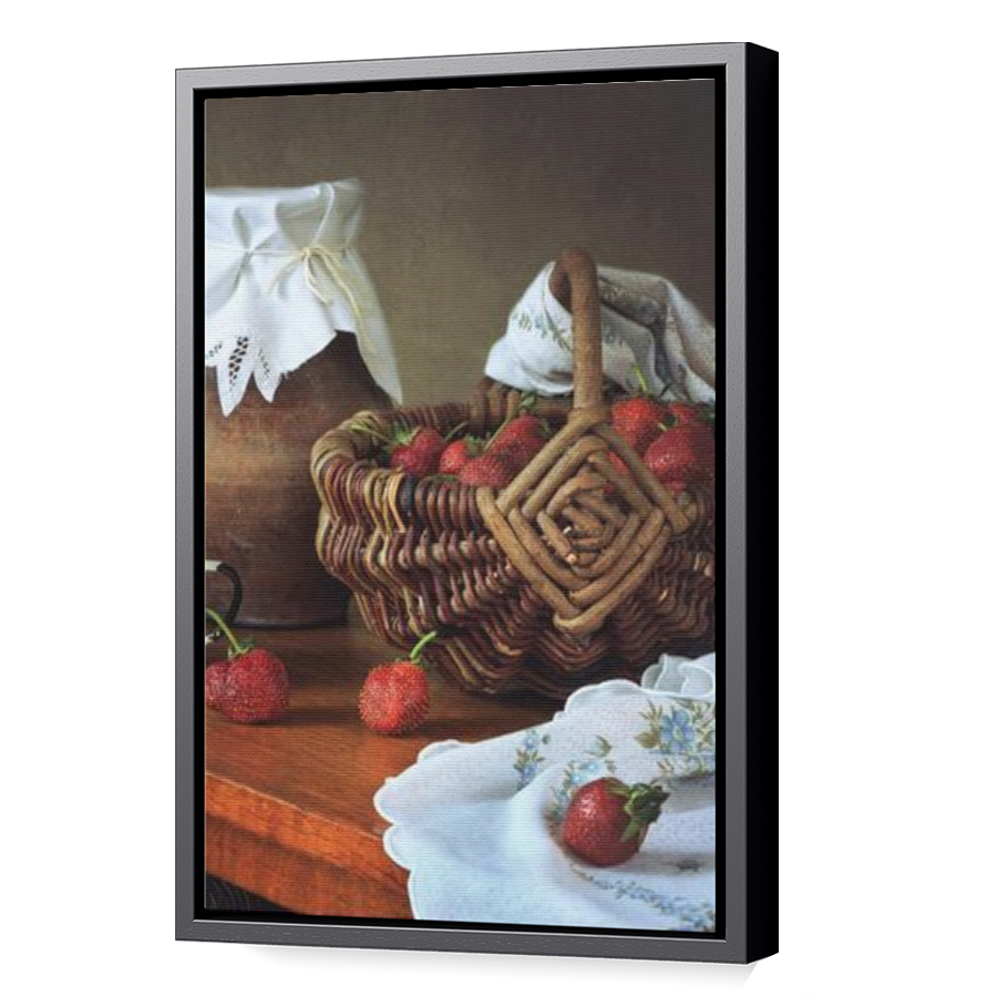 Thumbnail for Canvas - Black Floating Frame