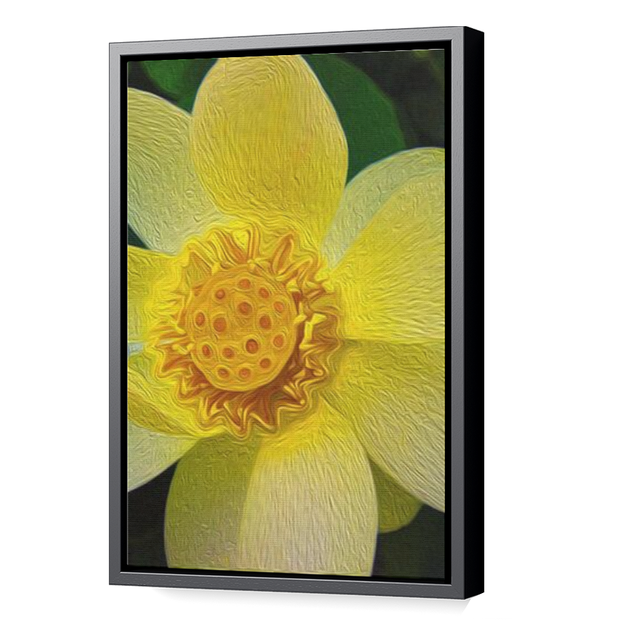 Thumbnail for Canvas - Black Floating Frame