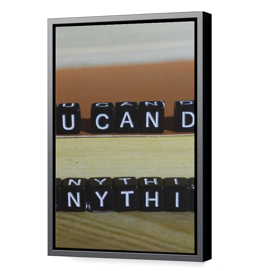 Thumbnail for Canvas - Black Floating Frame
