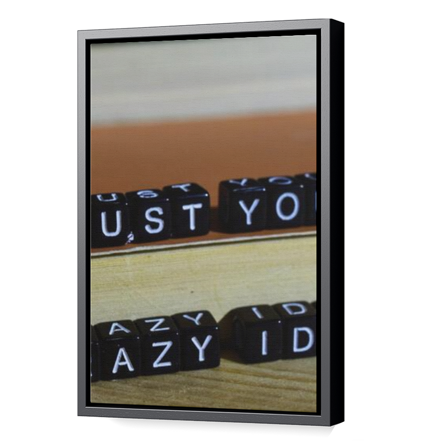 Thumbnail for Canvas - Black Floating Frame